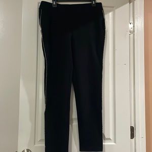 Studio by Badgley Mischka black jeweled leggings! Size XL NWT